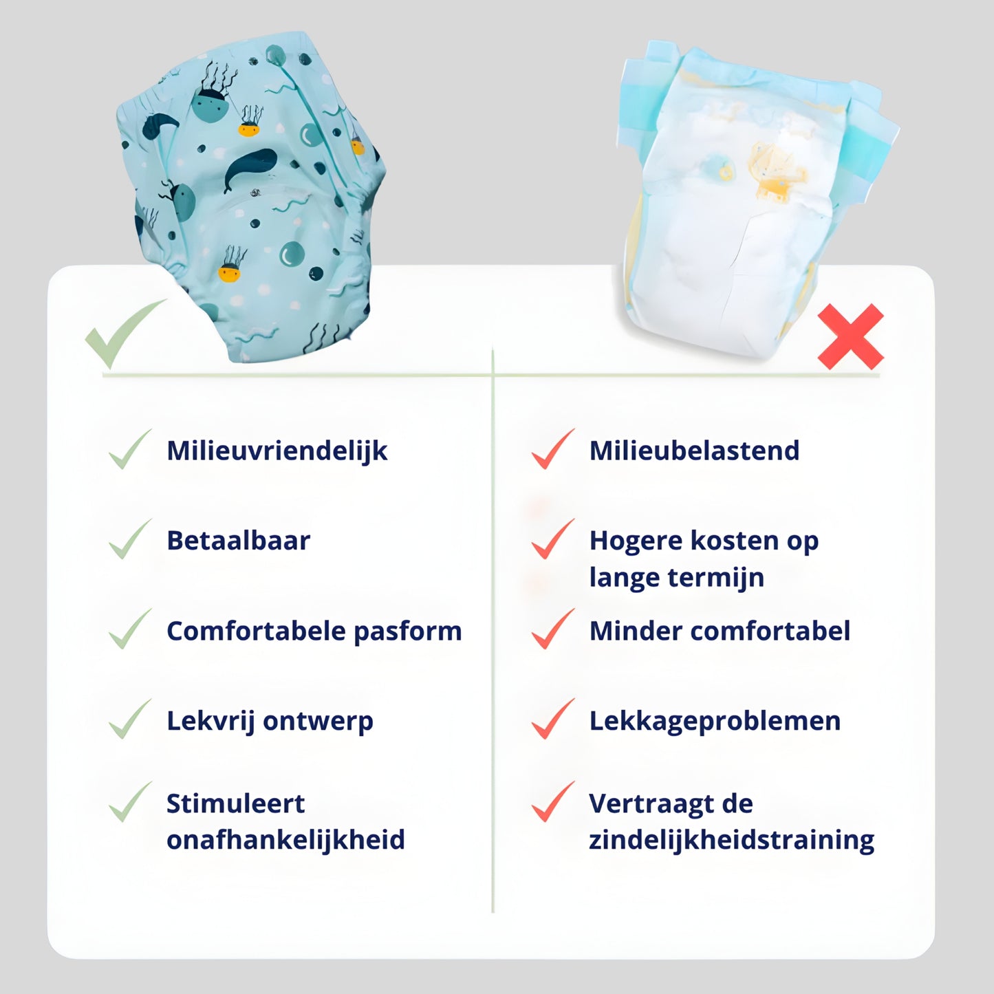 Trainingsonderbroek voor zindelijkheid